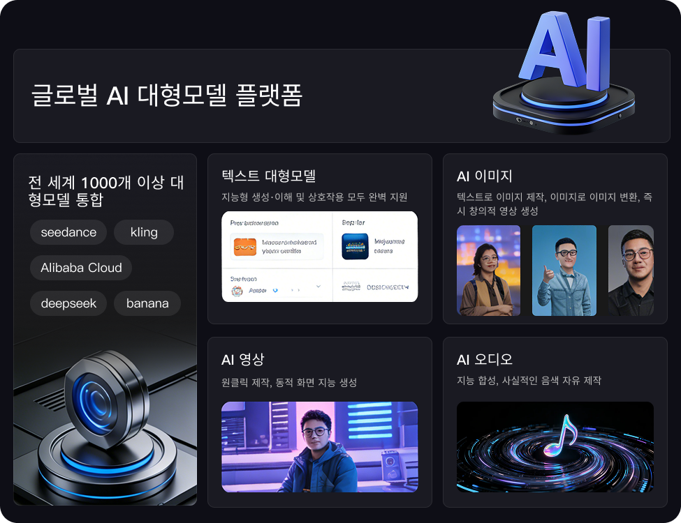 글로벌 AI 토큰 슈퍼마켓 플랫폼